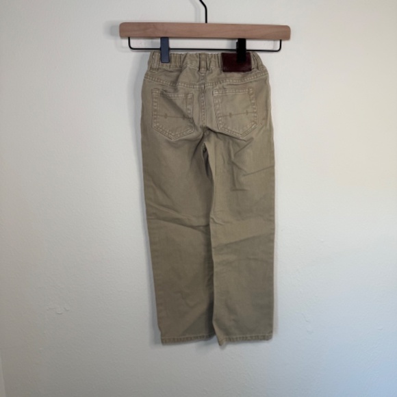Polo Ralph Lauren Pants Boy's Size 5 Khaki Chinos Preppy Classic - Picture 3 of 4